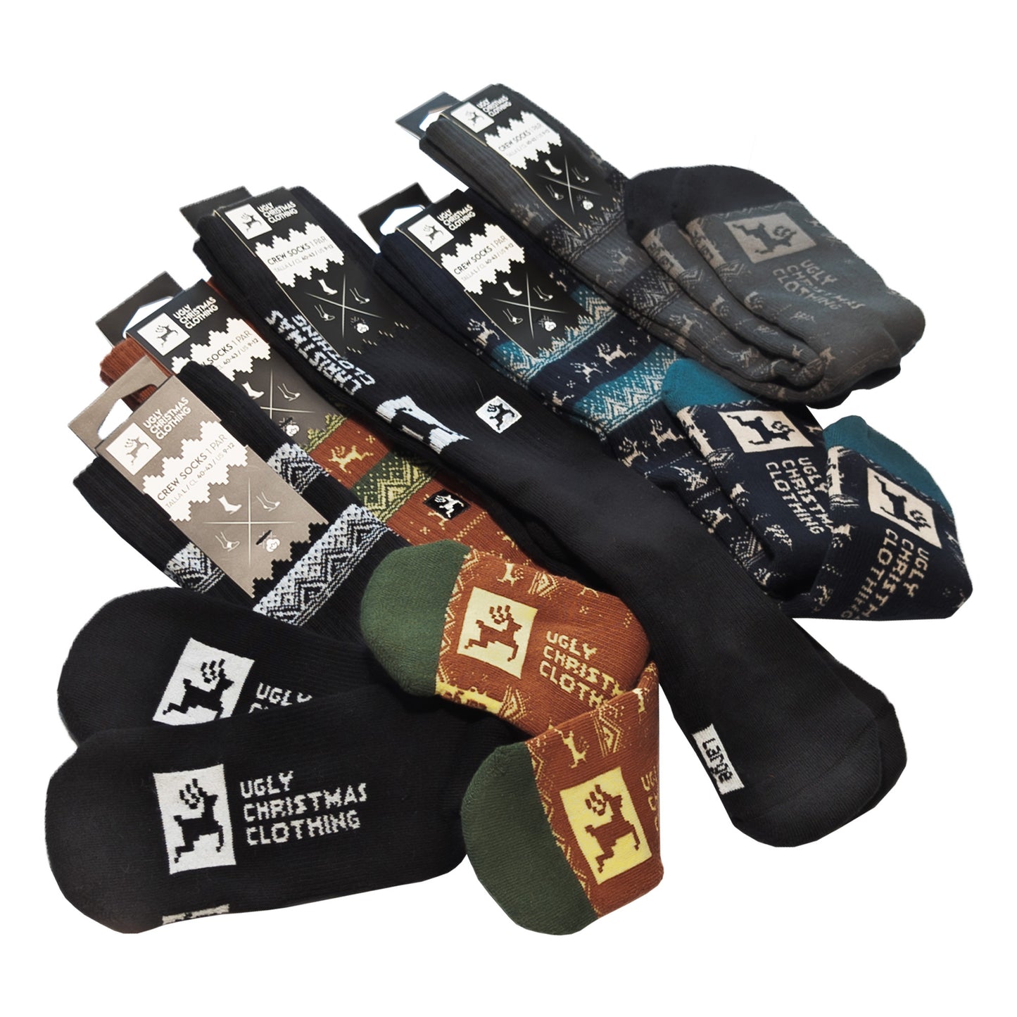 5-pack Ugly Crew Socks