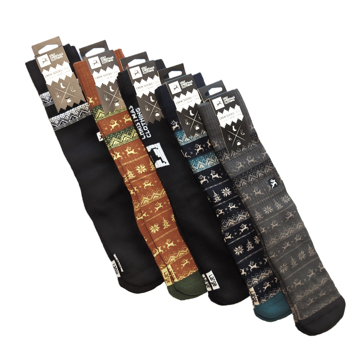 5-pack Ugly Crew Socks