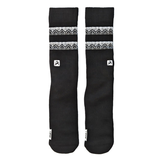 Crew Socks Black Marshall