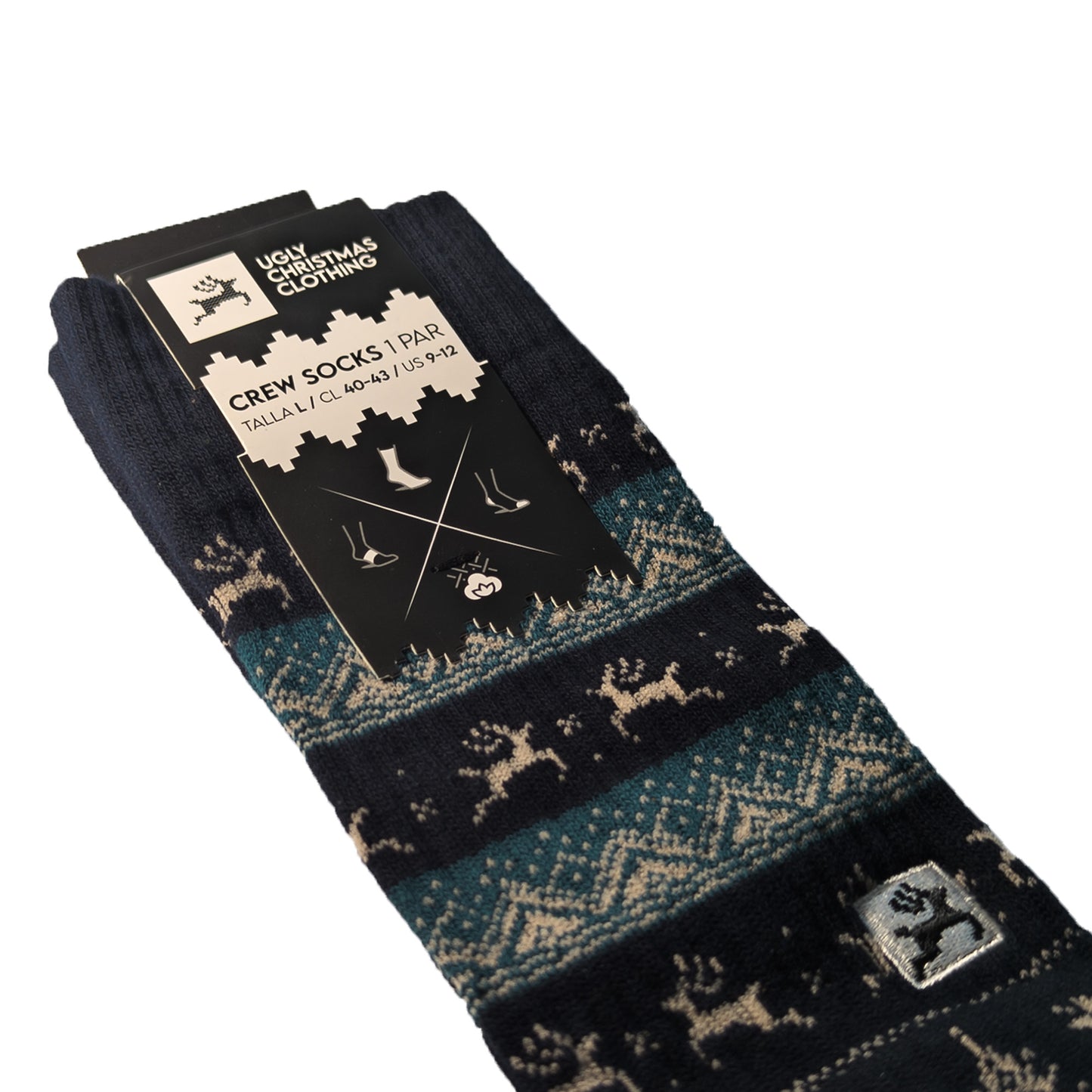 Crew Socks Blue Hicks