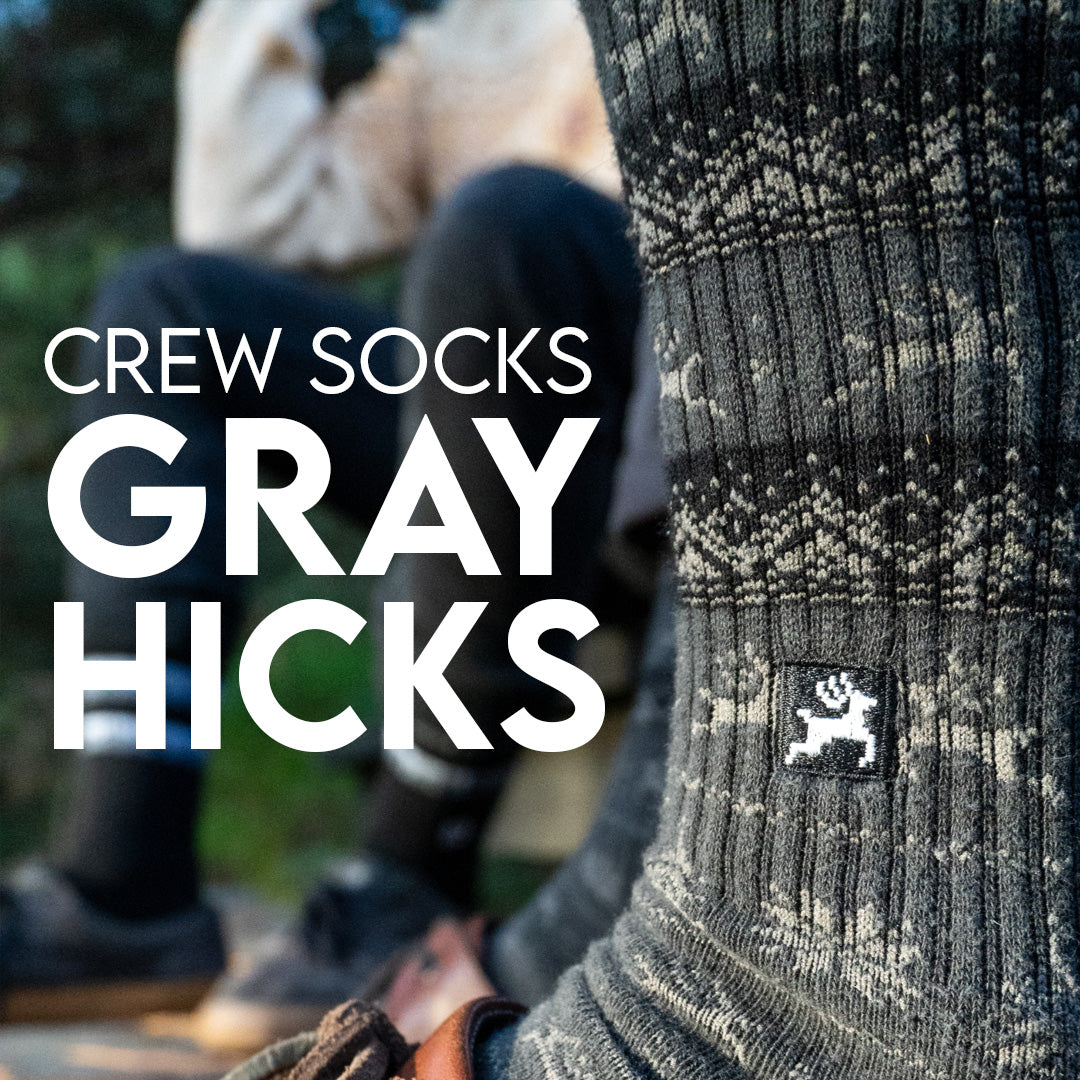 Crew Socks Gray Hicks