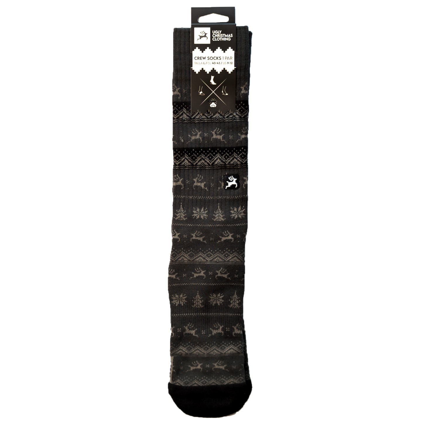 Crew Socks Gray Hicks